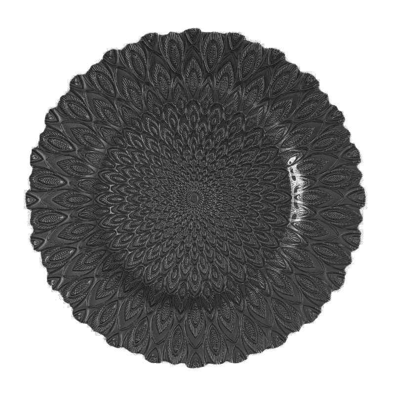 Wholesale Glass Charger Plate PZ-043 - Image 8